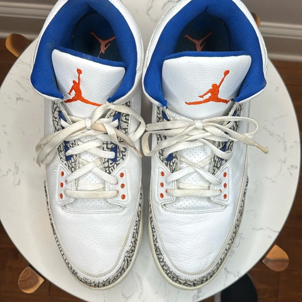 Size 17 - Air Jordan‎ 3 Retro Knicks (136064-148) 2019